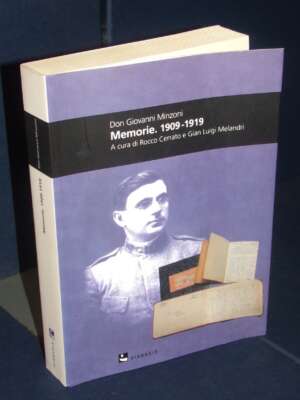 Cerrato, Melandri – Don Giovanni Minzoni: Memorie 1909-1919 – Diabasis / MFS – 2011 - Biografie - Libreria del novecento