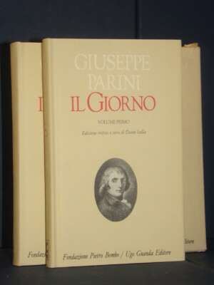 Giuseppe Parini – Il Giorno (2 volumi) – Guanda / Bembo – 1999 (978-8877465177) - Poesia - Libreria del novecento