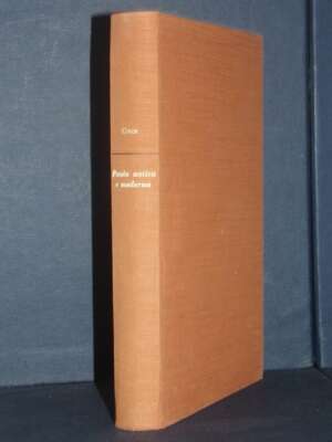 Benedetto Croce – Poesia antica e moderna – Laterza / Scritti XXXIV – 1966 - Critica letteraria Linguistica - Libreria del n…
