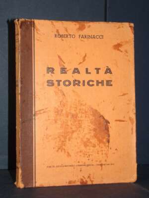 Roberto Farinacci – Realtà storiche – Cremona Nuova – 1939 - Esoterismo Magia Astri New Age - Libreria del novecento