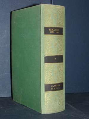 Corsi – Rimatori del Trecento (300) – UTET / Classici Italiani 15 – 1969 - Letteratura Italiana - Narrativa - Libreria del n…
