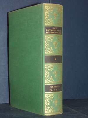 Classici Italiani 23 – Sacre rappresentazioni del Quattrocento (400) – UTET – 1963 - Poesia - Libreria del novecento