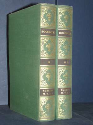 Boccaccio – Opere 1 & 2: Decameron – UTET / Classici Italiani 13 – 1956 (2 volumi) - Letteratura Italiana - Narrativa - Libr…