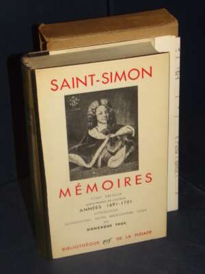 Saint-Simon – Mémoires I-1 (Années 1691-1701) – Gallimard / Pléiade 69 – 1964 - Biografie - Libreria del novecento