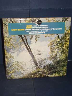 LP – Martinon – Ibert: Divertissement; Bizet: Jeux; Saint-Saens: Danse Macabre – Decca ECS 782 – UK 1976 - LP - Classica e l…