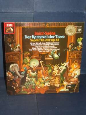 LP – Saint-Saens: Septett Op. 65; Der Karneval Der Tiere – EMI 1C 063-14 148 Q – GER 1977 - LP - Classica e lirica - Libreri…