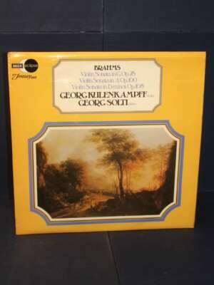 LP Mono – Brahms: Violin Sonata 78, 100, 108 (Kulenkampff, Solti) – Decca ECM 831 – UK 1979 - LP - Classica e lirica - Libre…