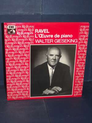 2 LP Mono – Ravel: L’Oeuvre De Piano (Gieseking) – EMI 2C 151-43093/4 / Références - LP - Classica e lirica - Libreria del n…