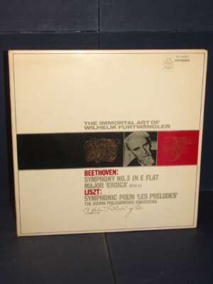 LP JAPAN – The Immortal Art Of Wilhelm Furtwangler (Beethoven, Liszt) – Angel AA-8260 - LP - Classica e lirica - Libreria de…