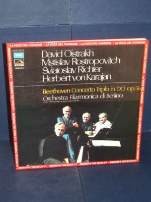LP – Beethoven: Concerto Triplo In Do Op. 56 (Oistrakh, Rostropovitch) – EMI 3C 065 02042 – 1973 - LP - Classica e lirica -…