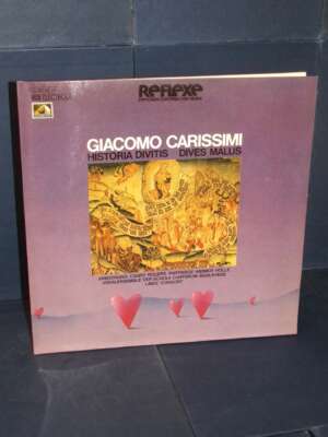 LP – Giacomo Carissimi: Historia Divitis (Dives Malus) – EMI 1C 063-30 121 / Reflexe - LP - Classica e lirica - Libreria del…