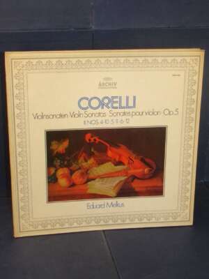 LP – Melkus – Corelli: Violinsonaten Op. 5 II. Nos. 4,10,5,11,6,1 – Archiv 2533133 – 1973 – LP – Classica e lirica LP – Melkus – Corelli: Violinsonaten Op. 5 II. Nos. 4,10,5,11,6,1 – Archiv 2533133 – 1973 - LP - Classica e lirica - Libreri…