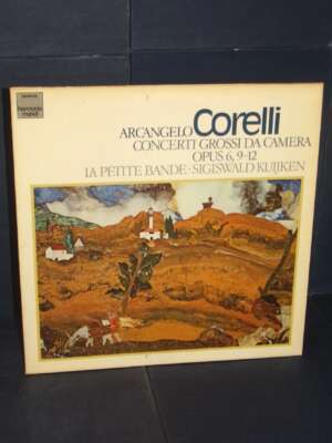 LP – Corelli: Concerti Grossi Da Camera 6 & 9-12 (Kuijken) – Harmonia Mundi 1C 065-99 803 – GER 1979 - LP - Classica e liric…