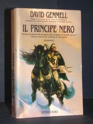 David Gemmell – Il principe nero – Nord / Narrativa 42 – 1994 (22 042 CN) - Fantasy - Fantascienza - Libreria del novecento