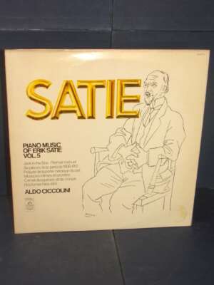 LP – Aldo Ciccolini – Piano Music Of Erik Satie, Vol. V-5 – Angel S-36774 – USA 1979 - LP - Classica e lirica - Libreria del…