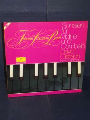 2 LP – Bach: Sonaten Fur Violine Und Cembalo (Oistrach, Pischner) – Deutsche Grammophon 2726 002 - LP - Classica e lirica -…