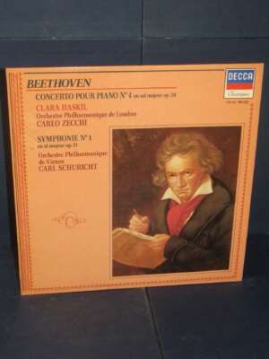 LP Mono – Beethoven: Concerto Pour Piano N°4 / 1 (Haskil, Zecchi, Schuricht) – Decca 592104 - LP - Classica e lirica - Libre…