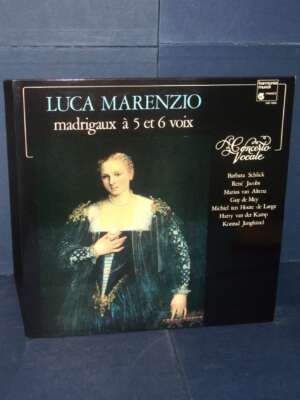 LP – Marenzio: Madrigaux à 5 Et 6 Voix (Concerto Vocale) – Harmonia Mundi HM 1065 – FRA 1982 - LP - Classica e lirica - Libr…
