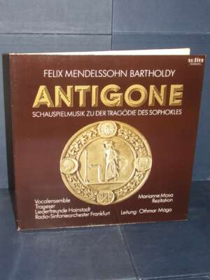 LP – Mendelssohn-Bartholdy: Antigone (Mosa, Maga) – Audite 63 409 – GER - LP - Classica e lirica - Libreria del novecento