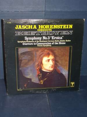 LP – Jascha Horenstein conducts Beethoven: Symphony 3 Eroica – Turnabout TV 34758 – 1979 - LP - Classica e lirica - Libreria…