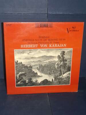 LP – Brahms: Sinfonia N.1 In Do Minore Op.68 (von Karajan) – RCA Victrola KVS 77 – ITA - LP - Classica e lirica - Libreria d…