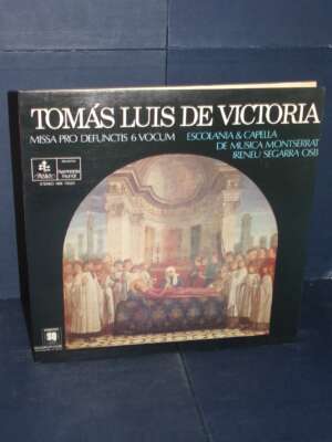 LP – Tomás Luis De Victoria: Missa Pro Defunctis, 6 Vocum – Italia HMI 73023 / Quadraphonic - LP - Classica e lirica - Libre…