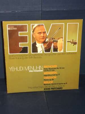 LP – Yehudi Menuhin Spielt Romanzen (Beethoven, Wieniawski…) – EMI 1C 047-00 250 – GER - LP - Classica e lirica - Libreria d…