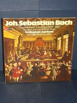 LP – Bach: Doppelkonzert D-Moll BWV 1060 ; Tripelkonzert BWV 1044 – BASF EA 228 592 – 1976 - LP - Classica e lirica - Librer…