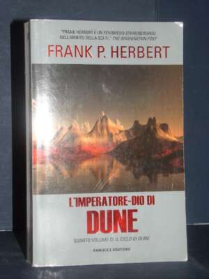Frank P. Herbert – L’Imperatore-Dio di Dune – Fanucci / TIF Extra – Prima ed., 2012 - Fantasy - Fantascienza - Libreria del…