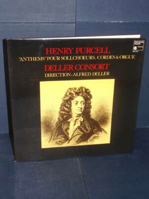 LP – Purcell: Anthems Pour Soli, Choeurs, Cordes & Orgue – Harmonia Mundi France – HM 233 - LP - Classica e lirica - Libreri…