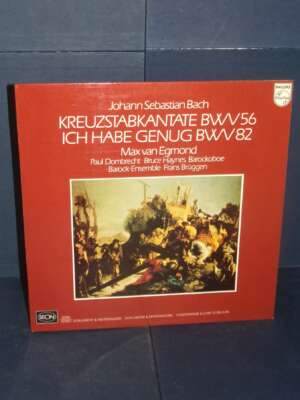 LP – Bach: Kantaten Kreutzstab BWV 56, Ich Habe Genug BW 82 – Philips 6575 093 – 1977 - LP - Classica e lirica - Libreria de…