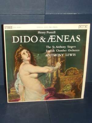 LP – Purcell: Dido & Aeneas (Anthony Lewis) – L’Oiseau-Lyre 60047 – UK - LP - Classica e lirica - Libreria del novecento