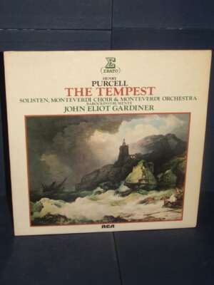 LP – Henry Purcell: The Tempest (John Eliot Gardiner) – Erato ZL 30722 – 1980 - LP - Classica e lirica - Libreria del novece…