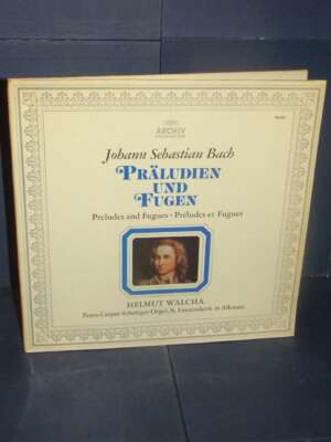 LP – Bach, Helmut Walcha – Praludien Und Fugen – Archiv 198 307 – GER - LP - Classica e lirica - Libreria del novecento