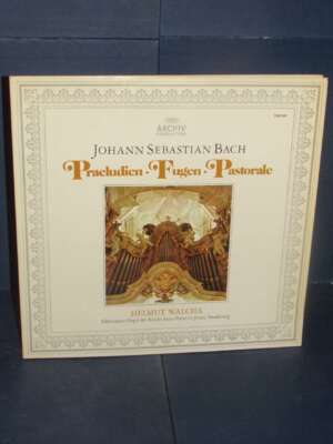 LP – Bach, Helmut Walcha – Praeludien, Fugen, Pastorale – Archiv 2533 160 – EU - LP - Classica e lirica - Libreria del novec…