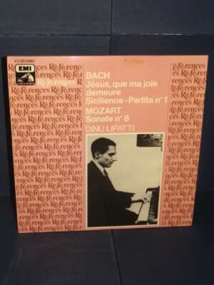 LP Mono – Dinu Lipatti, Bach, Mozart: Jésus, Que Ma Joie Demeure – EMI 2C 051-01963 – 1982 - LP - Classica e lirica - Librer…
