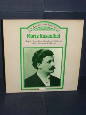 LP – Moriz Rosenthal: The Ampico Recordings – L’Oiseau-Lyre 414 098-1 OH – UK 1984 - LP - Classica e lirica - Libreria del n…