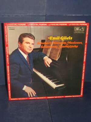 LP – Schubert, Schumann, Emil Gilels – Moments Musicaux; Nachtstucke – Melodiya 3 C 065-90121 – 1969 - LP - Classica e liric…
