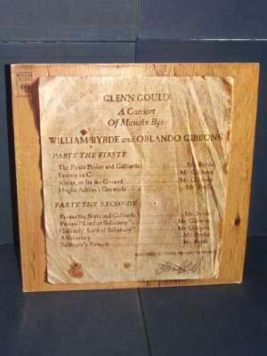 LP – Glenn Gould – A Consort Of Musicke (Byrde & Gibbons) – Columbia M 30825 – USA 1971 - LP - Classica e lirica - Libreria…