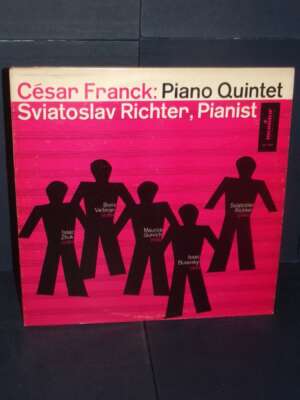 LP – César Franck, Sviatoslav Richter: Piano Quintet – Monitor MCS 2036 – USA 1959 - LP - Classica e lirica - Libreria del n…