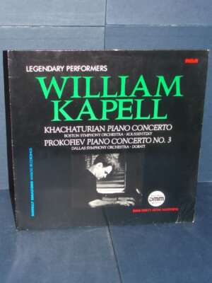 LP Mono – William Kapell – Khachaturian: Piano Concerto; Prokofiev: PC 3 – RCA GL85266 – 1985 - LP - Classica e lirica - Lib…
