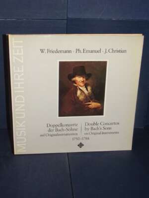 LP – Friedemann, Emanuel, Christian: Doppelkonzerte Der Bach-Sohne – Telefunken 6.41210 AW – GER - LP - Classica e lirica -…