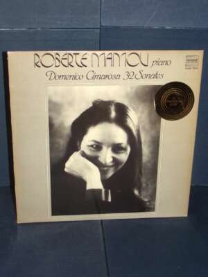 LP – Roberte Mamou, Domenico Cimarosa: 32 Sonates – Pavane ADW 7044 – 1981 - LP - Classica e lirica - Libreria del novecento