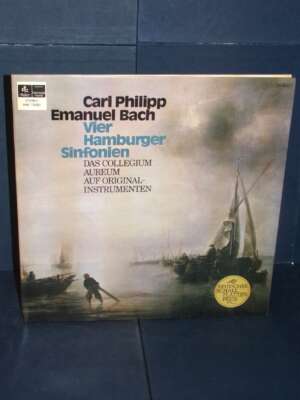 LP – Carl P.E. Bach – Vier Hamburger Sinfonien – Harmonia Mundi HMI 73082 – ITA - LP - Classica e lirica - Libreria del nove…