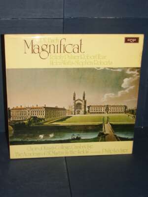 LP – C.P.E. Bach: Magnificat (Palmer, Tear, Watts, Roberts, Ledger) – Argo ZRG.853 – UK 1977 - LP - Classica e lirica - Libr…