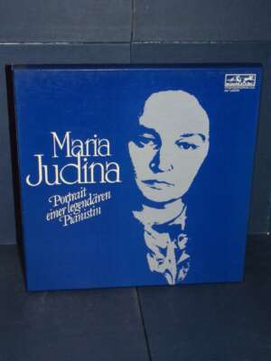 BOX 4 LP – Maria Judina: Portrait Einer Legendaren Pianistin – Melodia-Eurodisc 301 595-445 – 1982 - LP - Classica e lirica…