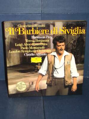 BOX 3 LP – Rossini: Il Barbiere Di Siviglia (Prey, Abbado) – Deutsche Grammophon 2709 041 - LP - Classica e lirica - Libreri…