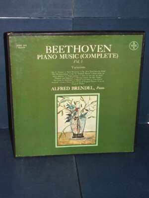 BOX 3 LP – Alfred Brendel: Beethoven Piano Music (Complete) Vol. 1 – VoxBox SVBX 5416 – USA - LP - Classica e lirica - Libre…