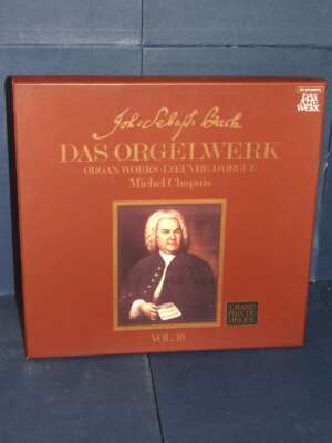 BOX 2 LP – Joh: Sebast: Bach – Das Orgelwerk Vol. 10 (Chapuis) – Telefunken 6.35085 EK – 1975 - LP - Classica e lirica - Lib…