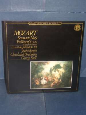 LP – Mozart: Serenade N. 9 Posthorn, K. 320 / K. 165 (Szell, Raskin) – CBS MP 39067 – 1984 - LP - Classica e lirica - Librer…